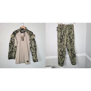 NWT‎ US Navy FR Combat Uniform Set NWU Type III Woodland Digital Camo M Regular